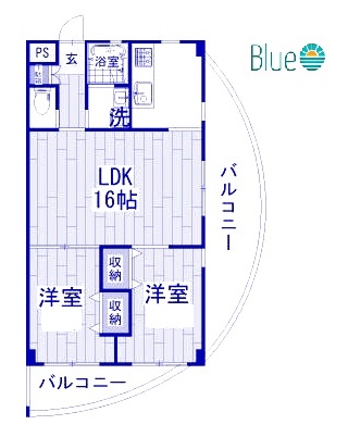 【キュービックフォレスト2の間取り】