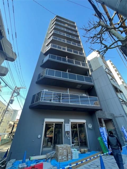 北区滝野川のマンションの建物外観