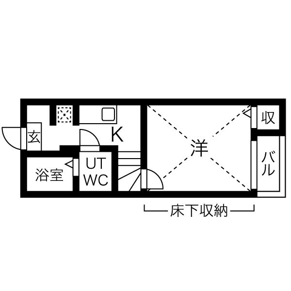 ヴェリテール本陣の間取り