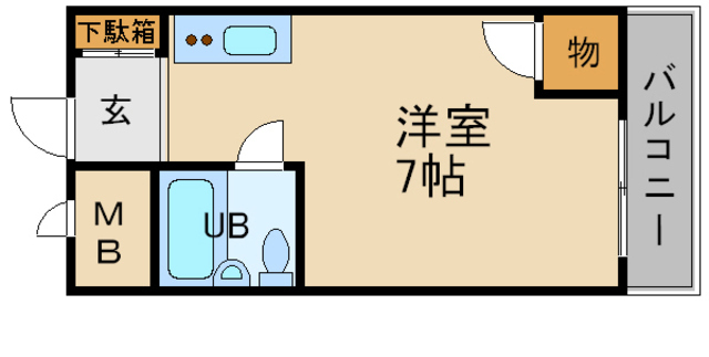 ハイツホリデーの間取り