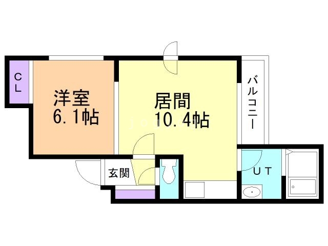 ル・シエル北３６の間取り