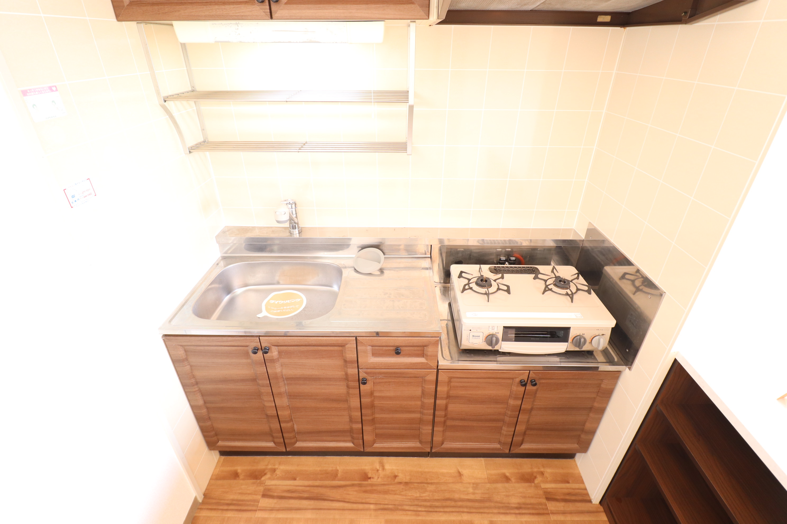 キッチン　オシャレで嬉しいコンロ付きキッチン♪