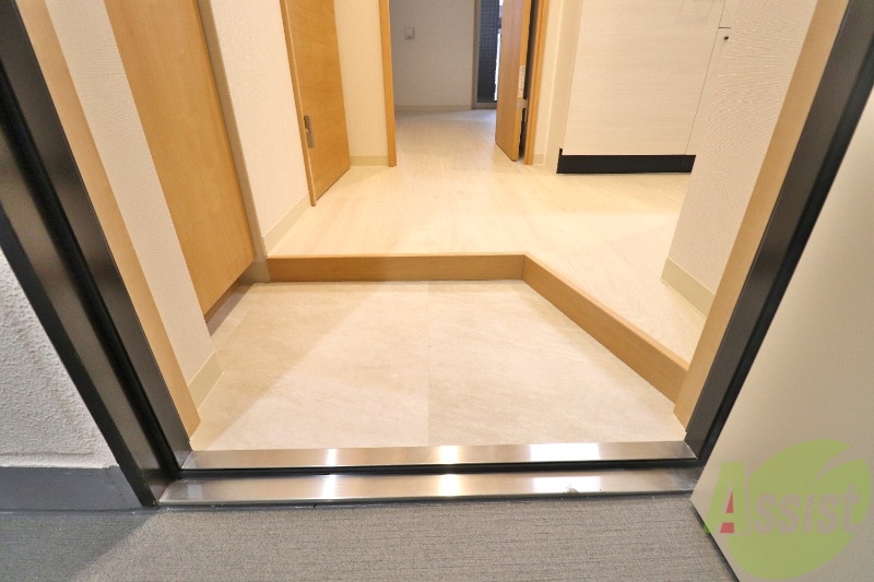 玄関　シューズボックス付き玄関