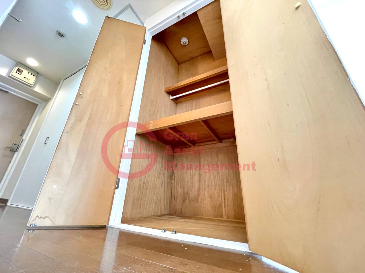 収納　収納のためのスペースです