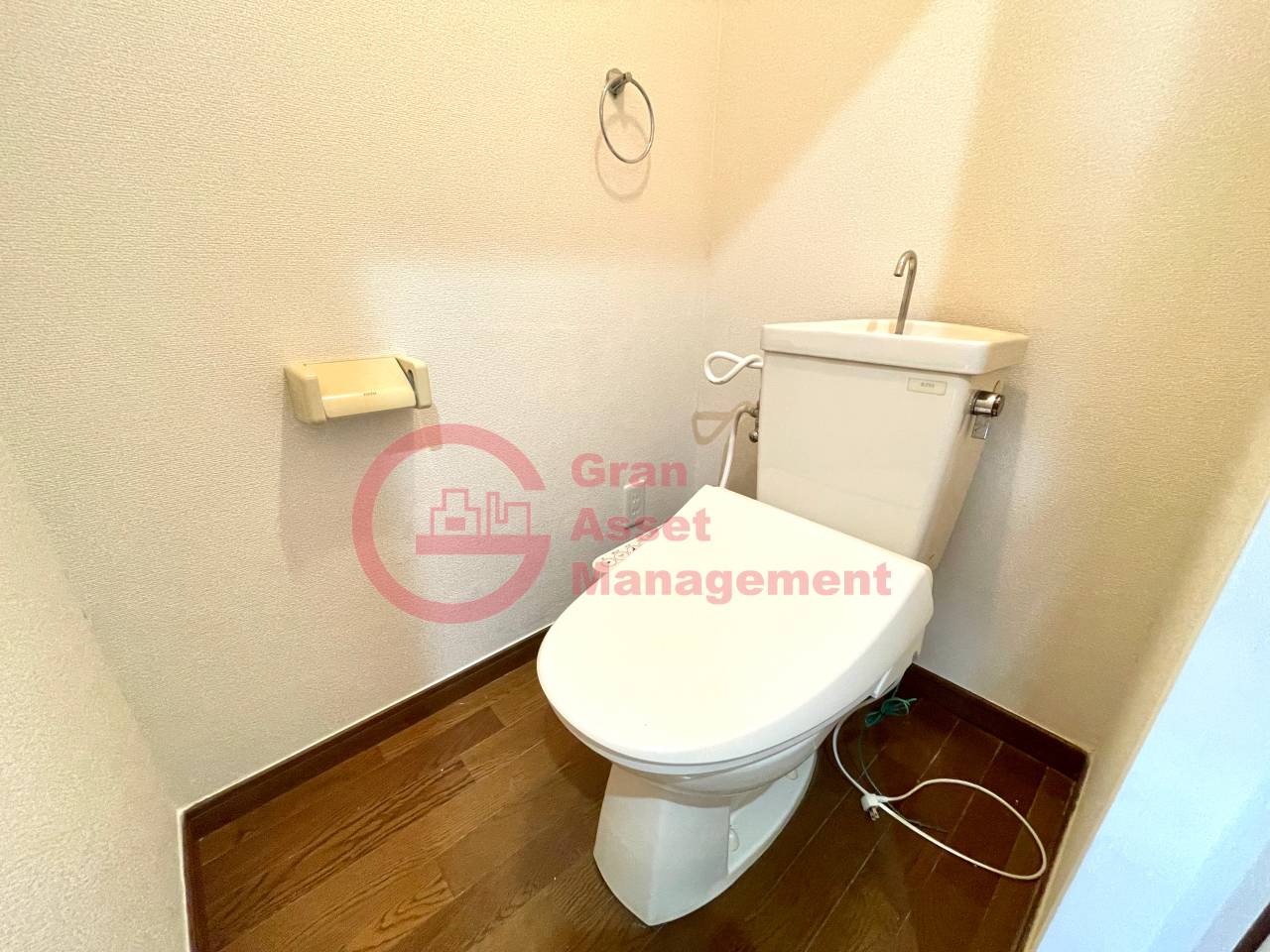 トイレ　ゆったりとした空間のトイレです