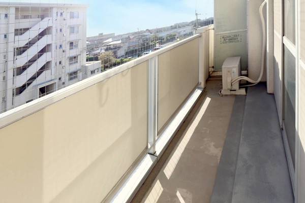 バルコニー　ビレッジハウスの同一物件・同一タイプの間取りの写真です