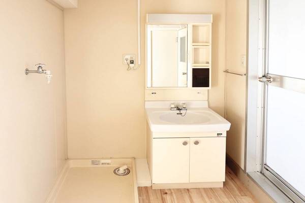 洗面設備　ビレッジハウスの同一物件・同一タイプの間取りの写真です