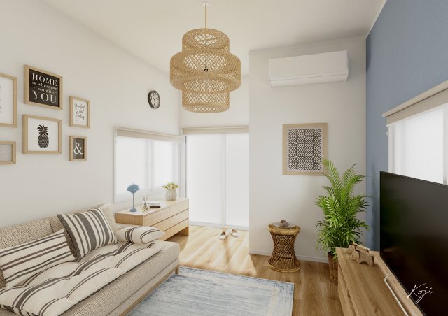 建物外観　室内写真、家具はＣＧイメージです。