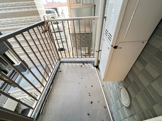 バルコニー　※別部屋の写真です