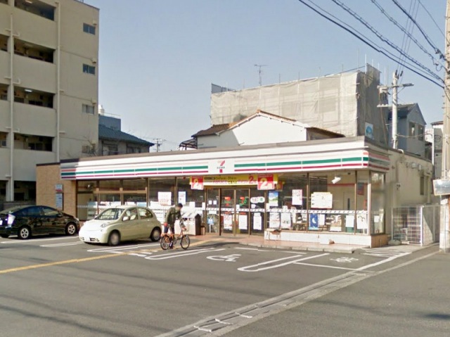 コンビニ　セブンイレブン大阪背戸口4丁目店（コンビニ）まで148m