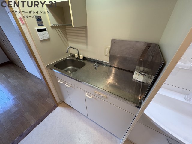 キッチン　収納もあるキッチンです！