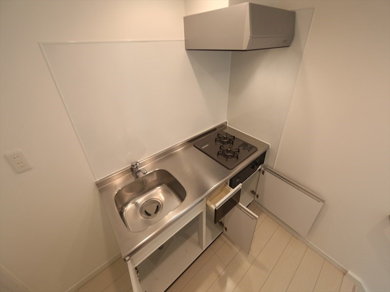 キッチン　システムキッチン（ガス2口コンロ付）