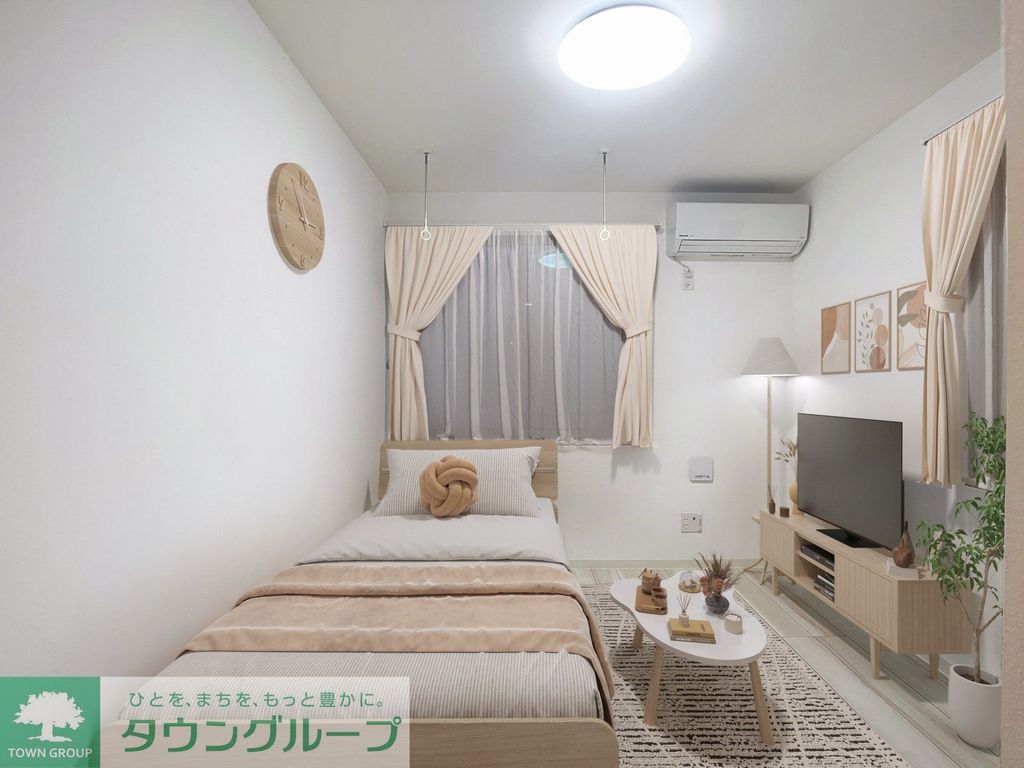 居室・リビング　※家具家電は物件に付帯しません。