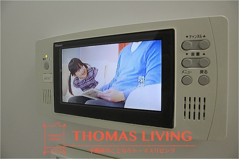 その他設備　浴室にはテレビがついています。