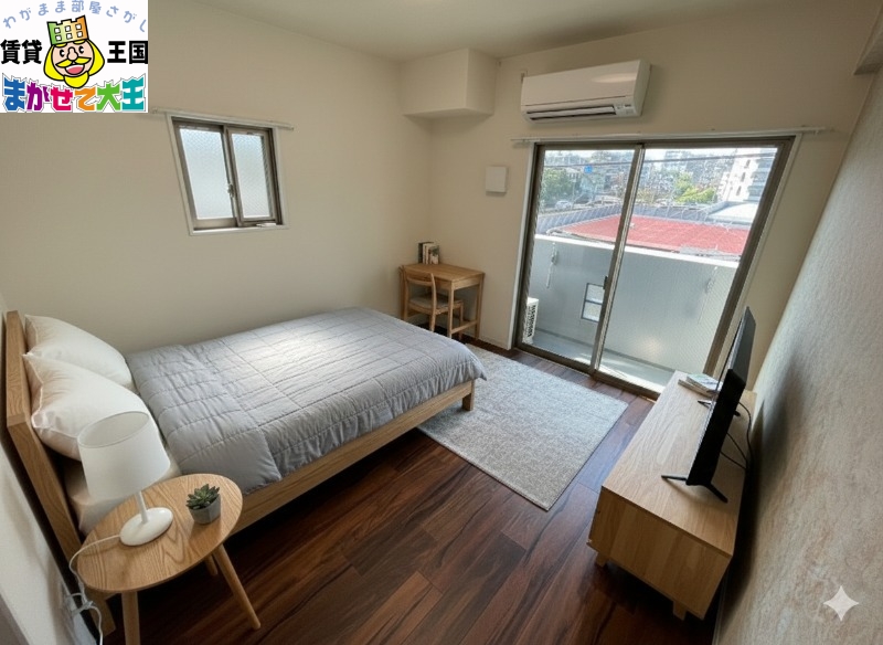 居室・リビング　家具・インテリアはＣＧです