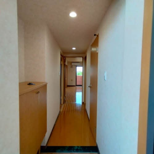 玄関　シューズボックス付き玄関です