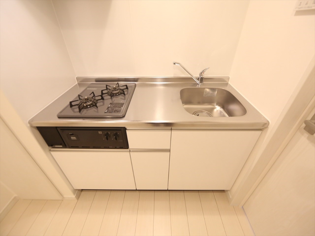 キッチン　システムキッチン（ガス2口コンロ）