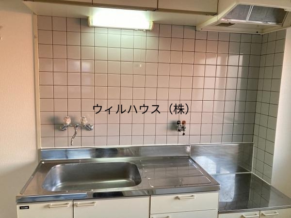キッチン　ガスコンロ設置可！