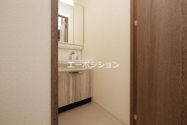 洗面設備　プレサンス大国町ブライス