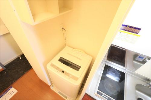 その他設備　室内洗濯機完備によりお手軽に引越しが可能！