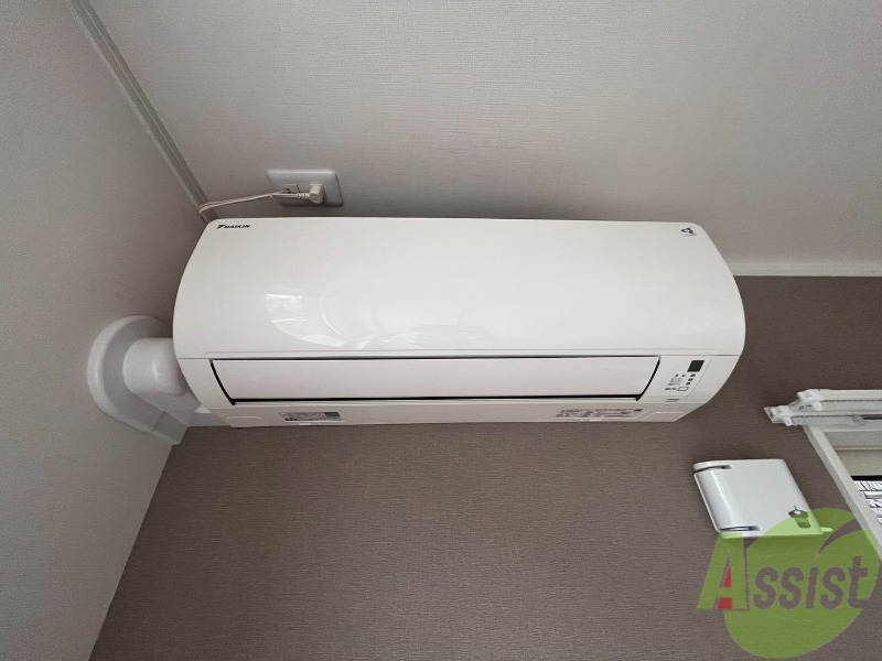 その他設備　エアコン付きです！夏でも冬でも安心ですね。