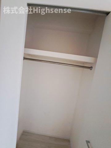 収納　収納のためのスペースです