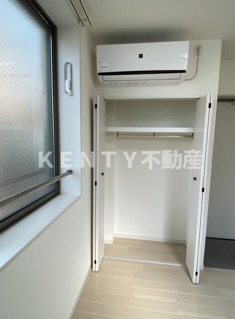 収納　収納のためのスペースです