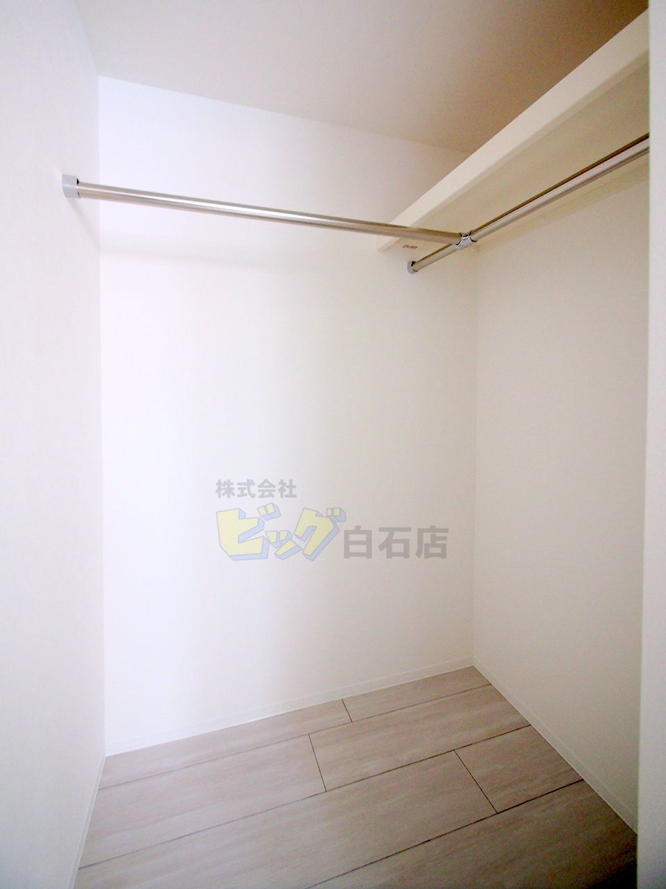 収納　広々ウォークインクローゼット完備しています♪