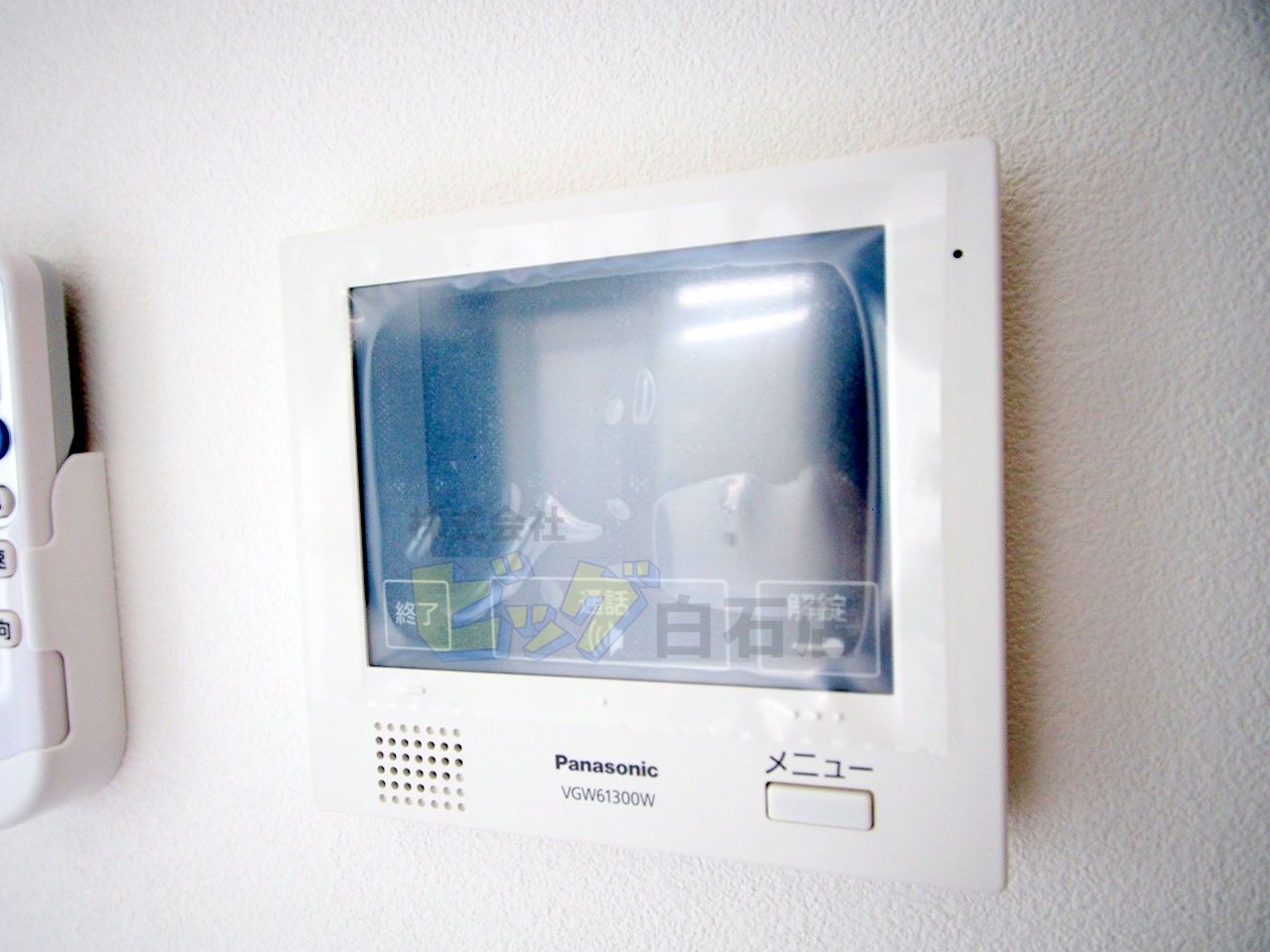 セキュリティ　モニター付きインターホン完備しています♪