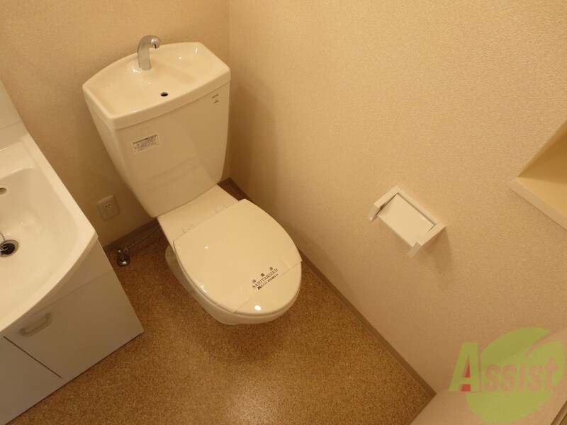 トイレ　快適に使用できる、清潔感にこだわったトイレです。