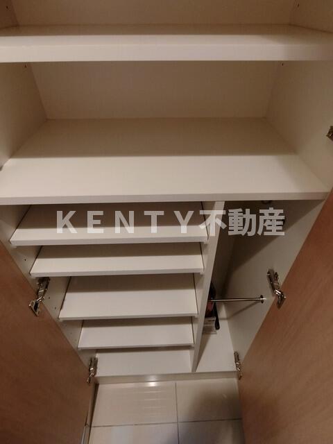 収納　収納があります