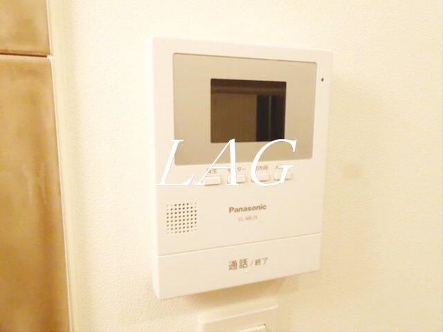 セキュリティ　モニター付インターホンです。