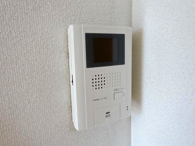 セキュリティ　来客時に便利なモニターホンです。