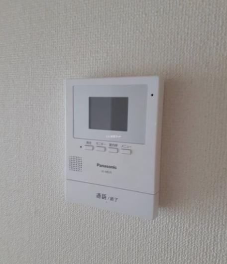 セキュリティ　モニターホン付きで安全です。