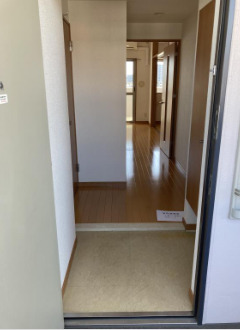 玄関　毎日通る玄関はこちらです