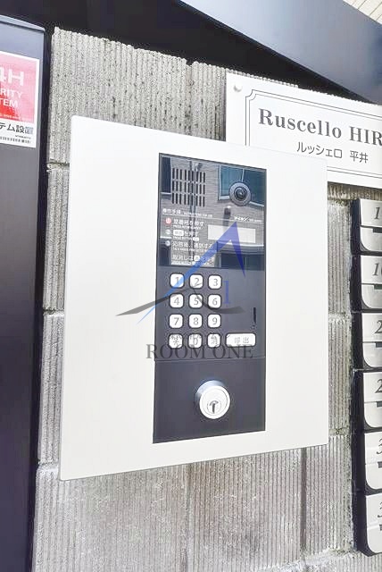 セキュリティ　オートロックです。