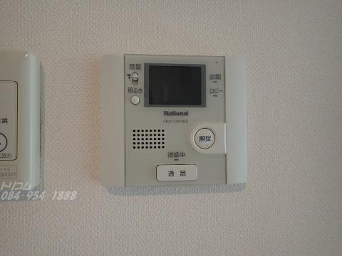 セキュリティ　カメラ付インターホン（イメージ）