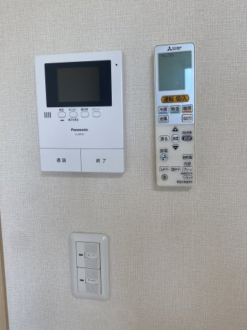 セキュリティ　モニタ付インターホンです。