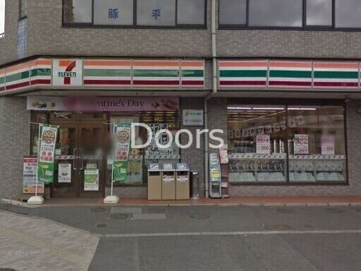 コンビニ　セブンイレブン岡山昭和町店（コンビニ）まで437m