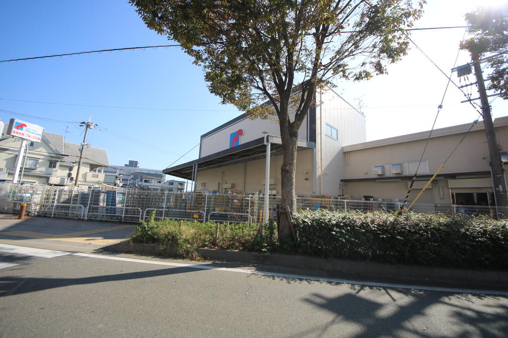 スーパー　万代尼崎食満店（スーパー）まで436m