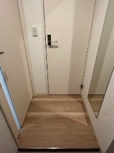 玄関　明るい玄関です