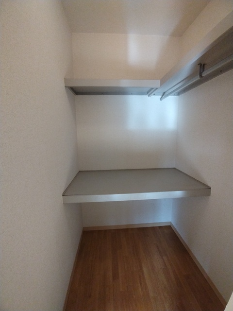 収納　しっかりしまえるウォークインクローゼット