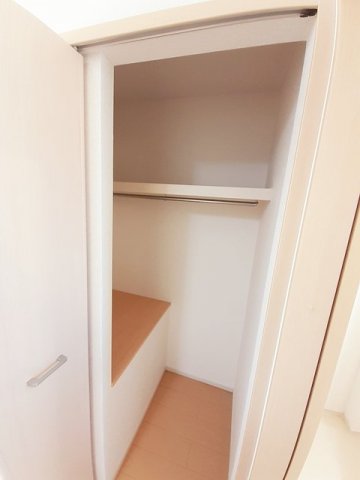 収納　大きなスペースがあり、収納には困りません