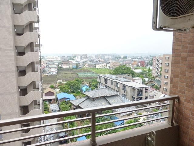 眺望　★晴れの日には富士山も見れます！★