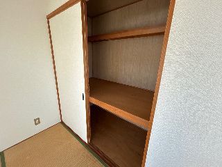 収納　たっぷりとした収納スペースです