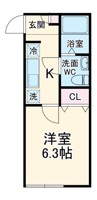 VAU house 寒川町の間取り写真