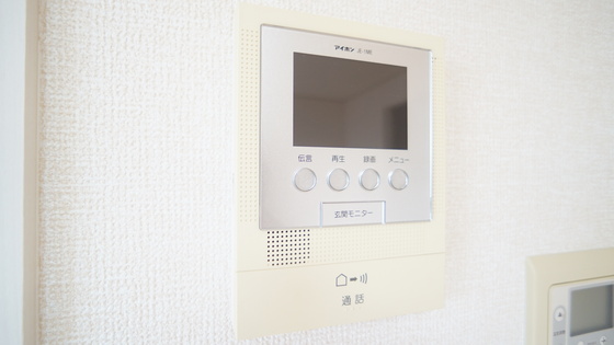 セキュリティ　カメラ付インターホン