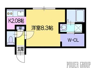 仮)ノースゲートリュクス札幌の間取り写真