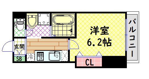 みおつくし岸里IIの間取り写真