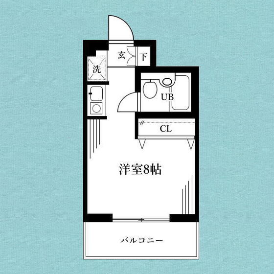 ブランニュー青葉台の間取り写真